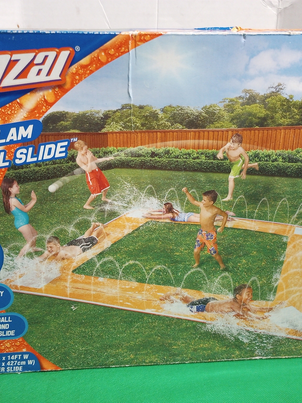 Banzai Grand Slam Baseball Slide 14'x14'
